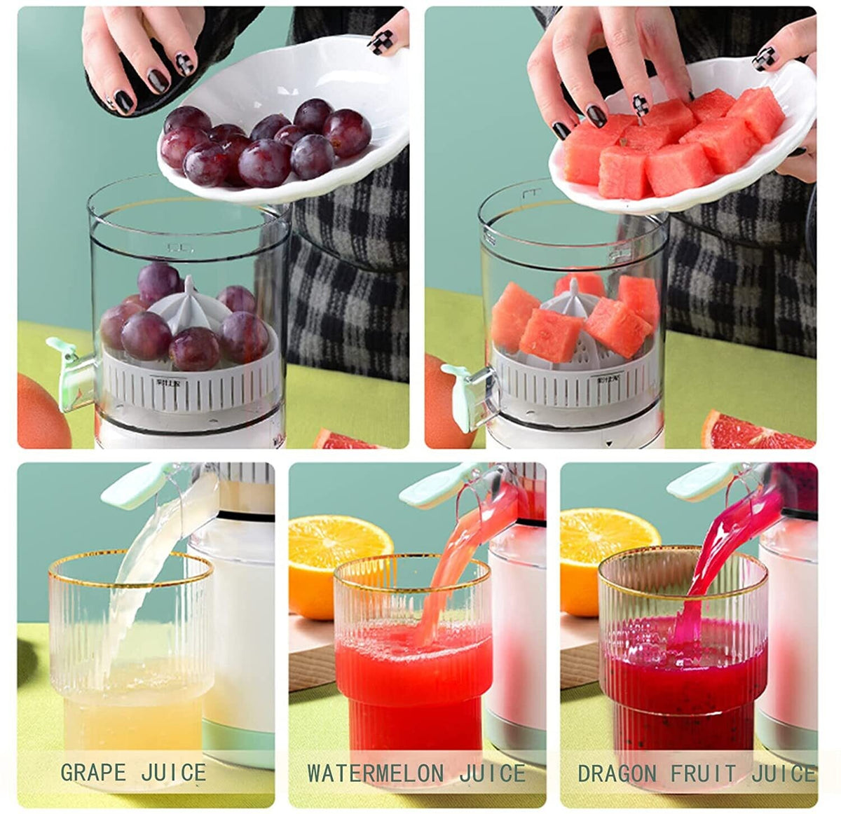 Electric Automatic Fruit Juicer