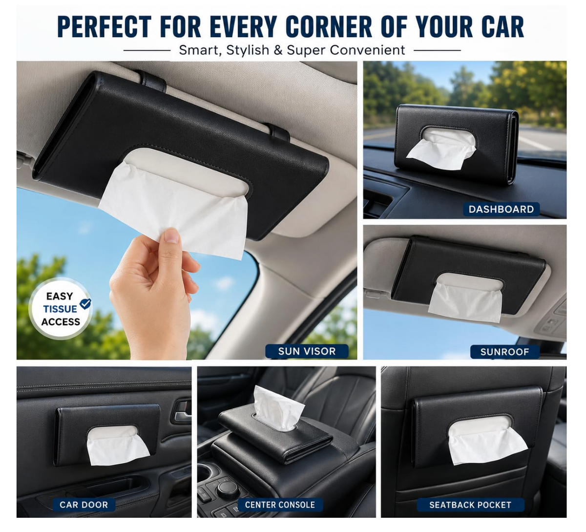 Car Tissue Holder Car