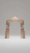Modular Archway Set in Blush Copper