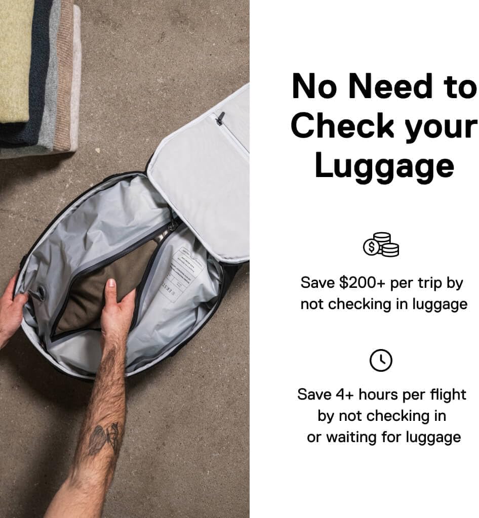 Vacuum Seal Travel Duffel Bag With Pump