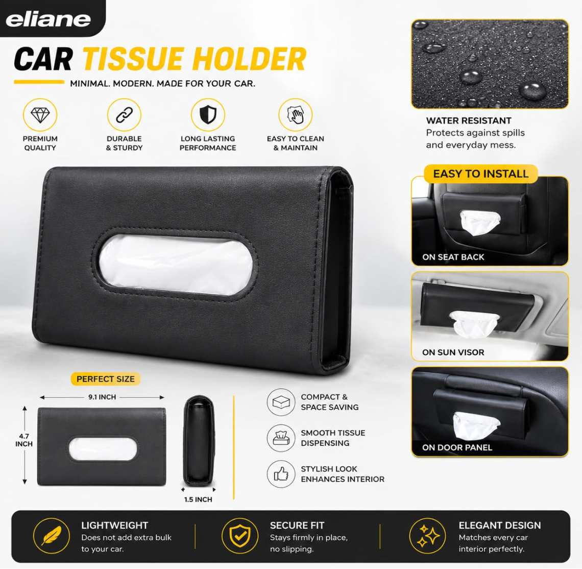 Car Tissue Holder Car