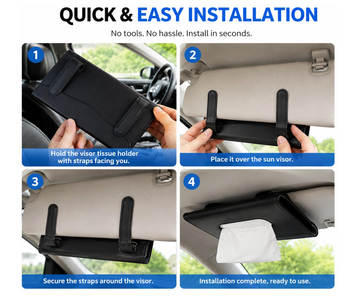 Car Tissue Holder Car